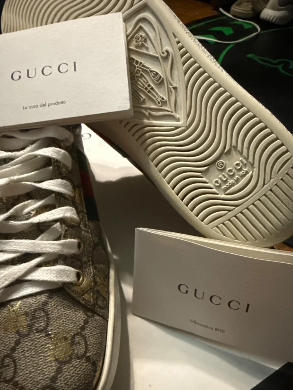 Gucci Sneakers Appi d’oro